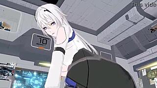 3D Hentai Animation: Deep Space Eye Gengchen Rides in Full Outfit Set