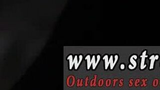 Teen Anya Olsen Bound In Rough Outdoor Webcam Hook-Up