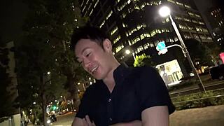 Sudden change leads to screaming climax and first squirting, releasing work stress with sex