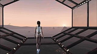 Yo, check out this cute brunette in Fallout 4 fashion 204