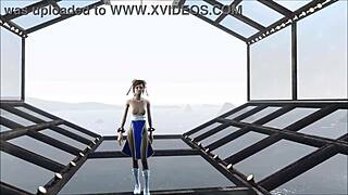 Yo, check out this cute brunette in Fallout 4 fashion 204