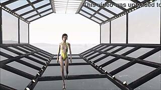 Yo, check out this cute brunette in Fallout 4 fashion 204