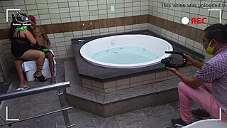 experienced mommy bbw with natural tits gets oral from tattooed teen 18+ wallif santos with big cock