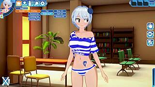 Yukino Agria in 3D hentai debut in Koikatsu