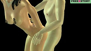 beautiful girl intensely blows japanese man then gets fucked hard from behind