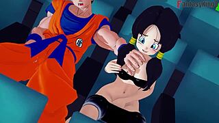 Dragon Ball Zex 2: Android 18 Bikini Fuck with Android 21