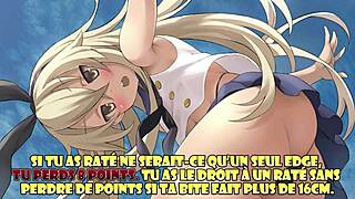 Shimakaze wants to make you her sexual slave in hentai femdom.