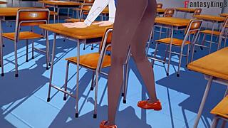 Dragon Ball Zex 2: Android 18 Bikini Fuck with Android 21