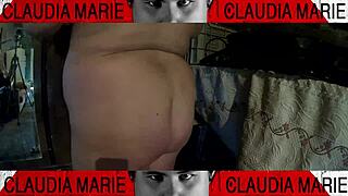 Curvy woman and gay friend get intimate at parents' house