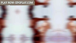 Big ass attempts massive cock in hentai scene