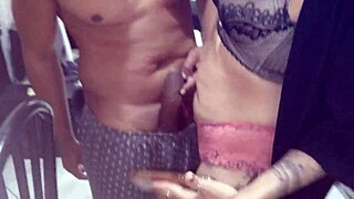 Latina fada mel picks monster black cock at party