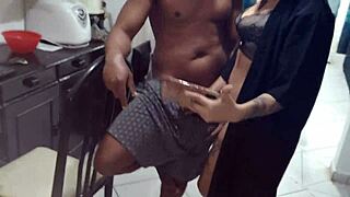 Latina fada mel picks monster black cock at party