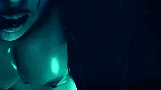 sadako's dangerous viewing with big tits and bound ass in 3d anime fantasy