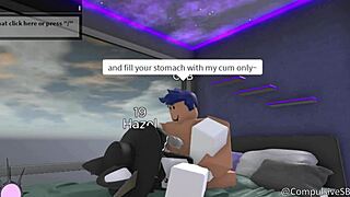 The pet says, 'Master, please fuck my furry ass roughly and make me ride your cock'