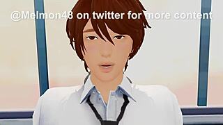 Dean's Pet Femboy Gets Fucked By School Dean