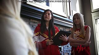 allherluv.com teaser showing a group in reality setting