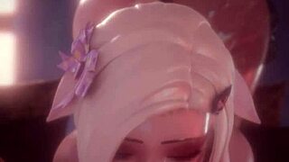 ahri league of legends porn animations compilation with big tits