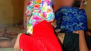 Indian Stepmom Caught With Monster Cock By Horny Step Sister In Cowgirl Position With Clear Hindi Audio