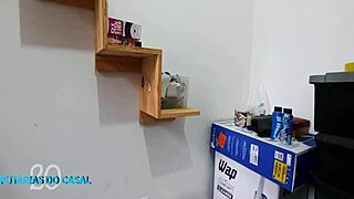 Latina mature woman enjoys cock in her ass from behind