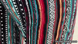 busty blonde roller babe craves my cock