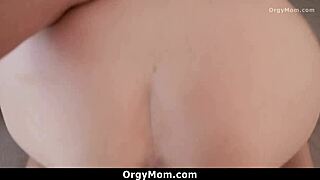 Stpmommy fucks with her stepson to and her promises to keep her secret - orgymom.