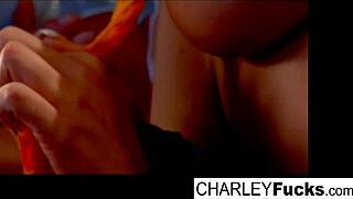 Charlie's Slippery Fun with Sexy Capri