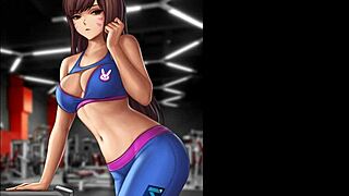 d va overwatch rule 34 compilation with hentai scenes