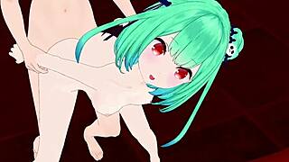 roboco-san and uruha rushia have intense sex in hololive vtuber hentai