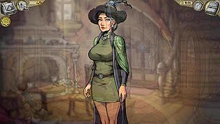 McGonagall, what are you doing in this innocent witches cosplay scene?