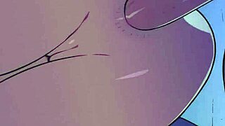 vampira passionately sucks cum in this hentai scene