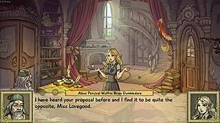 McGonagall, what are you doing in this innocent witches cosplay scene?