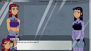 In 18Titans Part 10, Teens Battle in Hentai Anime Game with Surprising Twists