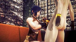 Xianglin Gives Handjob and Anal in Genshin Hentai!