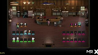 Redhead Rides Cowgirl in Treasure of Nadia