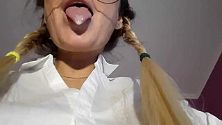 I love the milf mistress spitting on my feet in bdsm