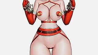 Rushzilla in Animated Rule 34 Adventure with Cartoon Characters