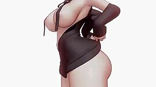 Rushzilla in Animated Rule 34 Adventure with Cartoon Characters