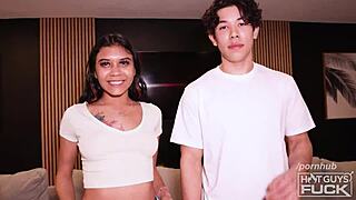 big cock kody blows little 18+ latinas back out