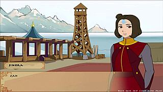 Four element trainer book 5 slav part 8 with Korra's oppai