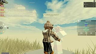 i deepthroat big black cock in roblox porn