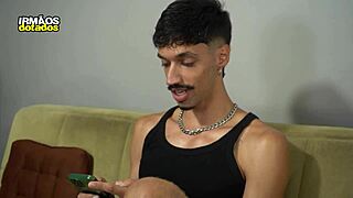 Damn, This Brazilian Guy’s Got a Huge Cock to Suck!