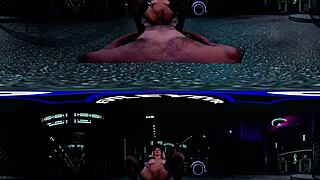 evileyevr cyberpunk alley scene with karma rx