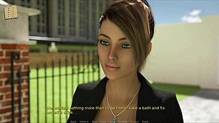 Visual novel with adult content: Inside Jennifer 63