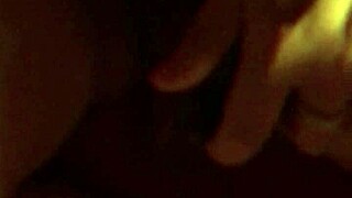 My wife plays and cums with a dildo.