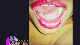 Three hot cumshots land right in my eager mouth. What a messy treat!