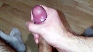 Ever Seen Such Huge Cum From Solo Massage Play?