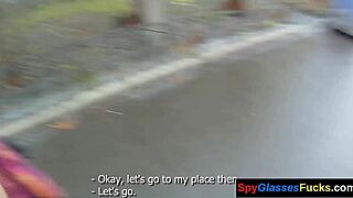 Spycam Babe Sucking Cock and Pussy Banged Hard