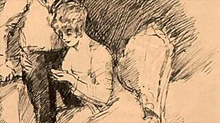 Loving These Vintage Erotic Illustrations from Old Anime and Hentai 😍