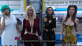 Stranded in space 3, exciting competition between MILFs and teens!