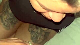 ball sucking turns into rough head and ass fucking